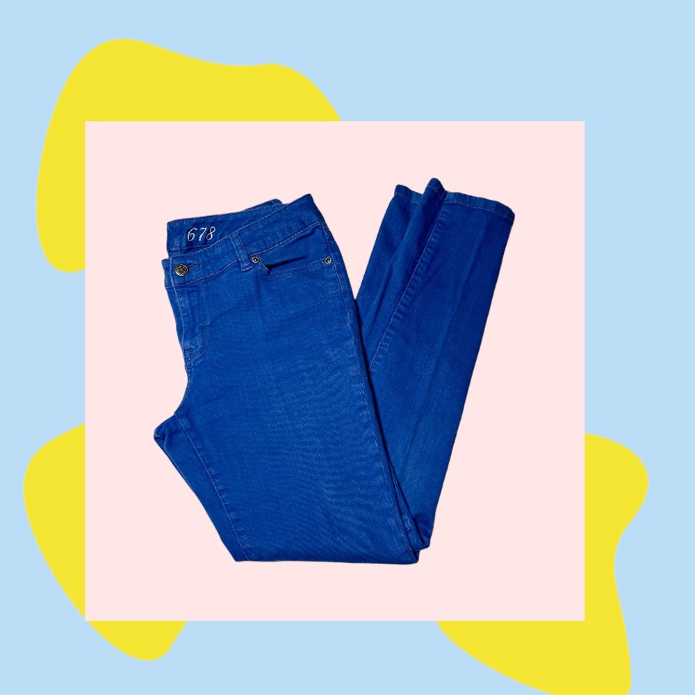 The Limited 678 Blue Denim Skinny Jeans Size 8